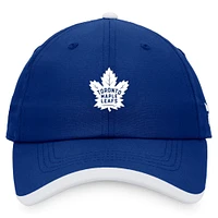 Fanatics pour hommes bleu/blanc Toronto Maple Leafs Repêchage 2022 de la LNH - Casquette réglable authentique Pro Rink Pinacle