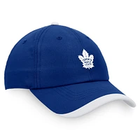 Fanatics pour hommes bleu/blanc Toronto Maple Leafs Repêchage 2022 de la LNH - Casquette réglable authentique Pro Rink Pinacle