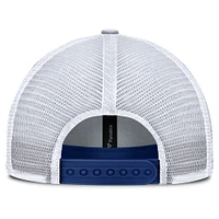 Casquette ajustable One-Timer en maille bleu/blanc pour homme Fanatics des Maple Leafs de Toronto