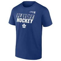 Men's  Fanatics Blue Toronto Maple Leafs 2025 Stanley Cup Playoffs Breakout T-Shirt