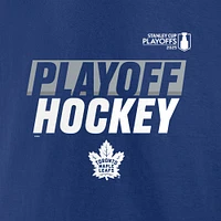 Men's  Fanatics Blue Toronto Maple Leafs 2025 Stanley Cup Playoffs Breakout T-Shirt