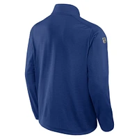 Men's Fanatics  Blue Toronto Maple Leafs Authentic Pro Rink Lightweight Quarter-Zip Sweatshirt