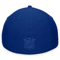 Casquette Flex authentique Pro Road Stack pour homme Fanatics Blue Toronto Maple Leafs