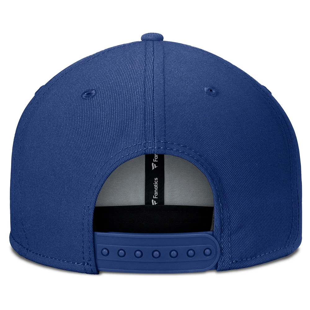 Casquette à pression Fundamental Gino Stack des Maple Leafs de Toronto pour hommes Fanatics Blue