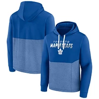 Fanatics Blue Toronto Maple Leafs Slash Attack pour hommes - Chandail à capuchon