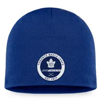 Toronto Maple Leafs Fanatics Branded 2022 Training Camp Authentic Pro Beanie - Blue