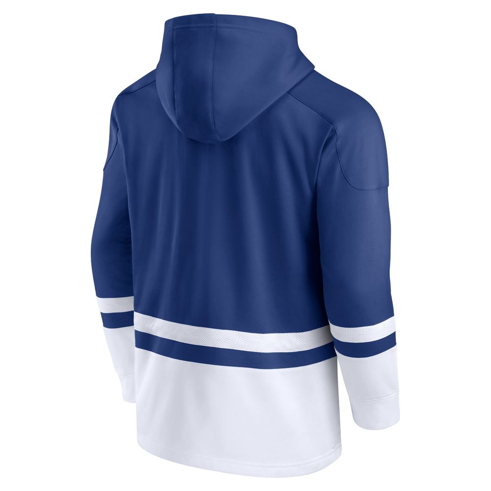 Lids Toronto Maple Leafs Fanatics Branded Primary Logo Pullover Hoodie -  Blue