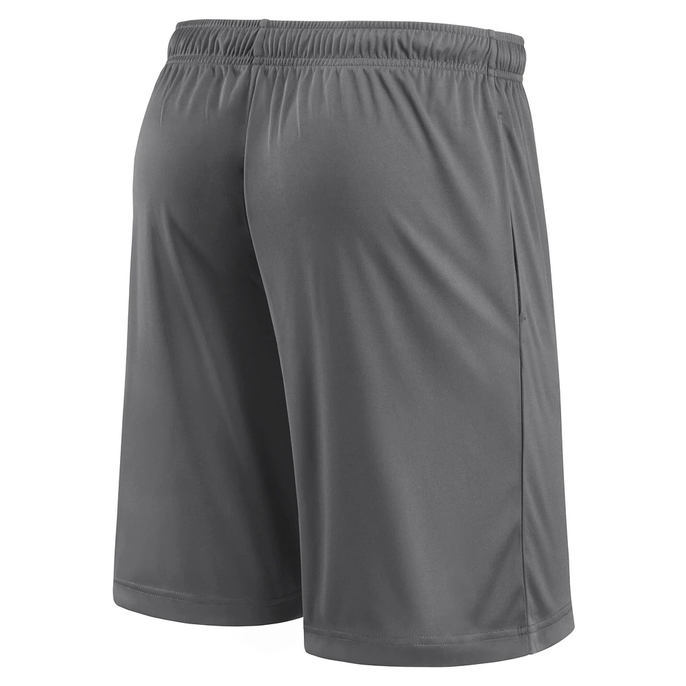 Men's Fanatics Gray Toronto Maple Leafs Primary Logo Shorts