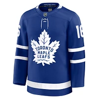 Maillot de joueur à domicile bleu Mitch Marner Fanatics pour homme des Maple Leafs Toronto