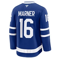 Maillot de joueur à domicile bleu Mitch Marner Fanatics pour homme des Maple Leafs Toronto