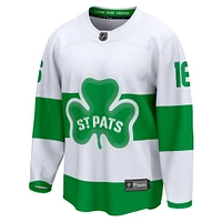 Fanatics pour hommes Mitch Marner blanc Toronto Maple Leafs St. Patricks Maillot de joueur suppléant Premier Breakaway