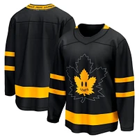 Men's Fanatics Mitchell Marner Black Toronto Maple Leafs - Alternate Premier Breakaway Reversible Player Jersey