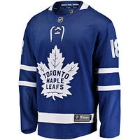 Fanatics pour hommes Noah Gregor bleu Toronto Maple Leafs Home Premier Breakaway Player - Maillot