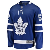 Men's Fanatics Reese Johnson Blue Toronto Maple Leafs Home Breakaway Jersey