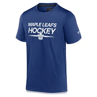 T-shirt authentique Pro Tech Fanatics Royal Toronto Maple Leafs pour hommes