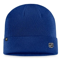 Bonnet en tricot à revers Fanatics Royal Toronto Maple Leafs pour hommes