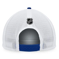 Fanatics pour hommes Toronto Maple Leafs Special Edition 2.0 - Casquette de camionneur réglable en mousse sur le devant