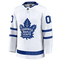 Men's Fanatics White Toronto Maple Leafs Away Premium Custom Jersey