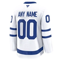 Maillot personnalisé haut de gamme pour homme Fanatics blanc Toronto Maple Leafs Away