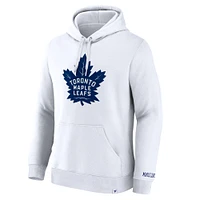 Men's Fanatics White Toronto Maple Leafs Pullover Hoodie