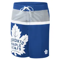 Men's G-III Sports by Carl Banks Blue Toronto Maple Leafs Sea Wind - Swim Trunks