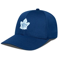 Casquette ajustable structurée Zephyr Insignia Core bleue pour homme des Maple Leafs de Toronto Levelwear