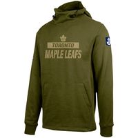 Men's Levelwear Green Toronto Maple Leafs Delta Shift - Pullover Hoodie