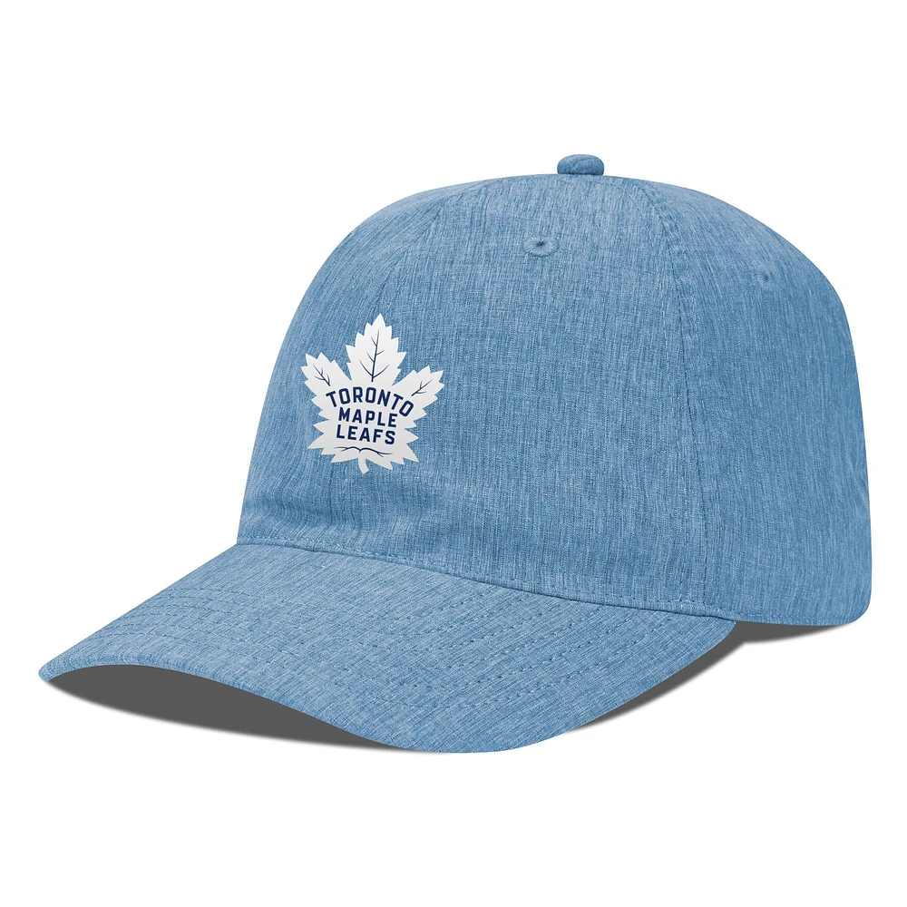 Casquette ajustable Idol des Maple Leafs de Toronto bleu clair Levelwear pour hommes