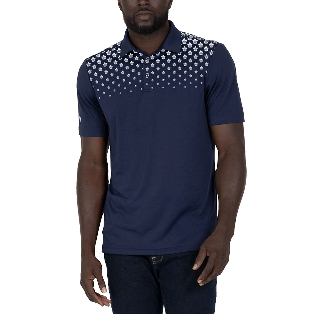 Homme Levelwear Navy Maple Leafs de Toronto NHL x PGA - Polo Original