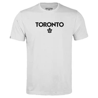 T-shirt Richmond City Capsule blanc pour homme des Maple Leafs de Toronto Levelwear