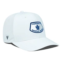 Casquette Rise Skylight Flex blanche pour homme des Maple Leafs de Toronto Levelwear