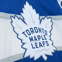 Maillot de joueur Mitchell & Ness Auston Matthews bleu des Maple Leafs Toronto 2017 Blue Line pour homme