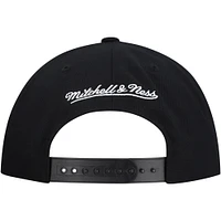 Men's Mitchell & Ness  Black Toronto Maple Leafs Team Snapback Hat