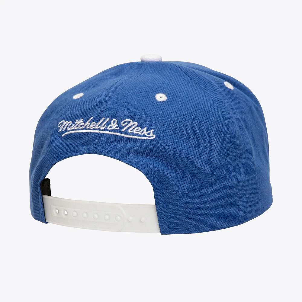 Men's Mitchell & Ness Blue Toronto Maple Leafs All In 2.0 Pro Crown Adjustable Hat