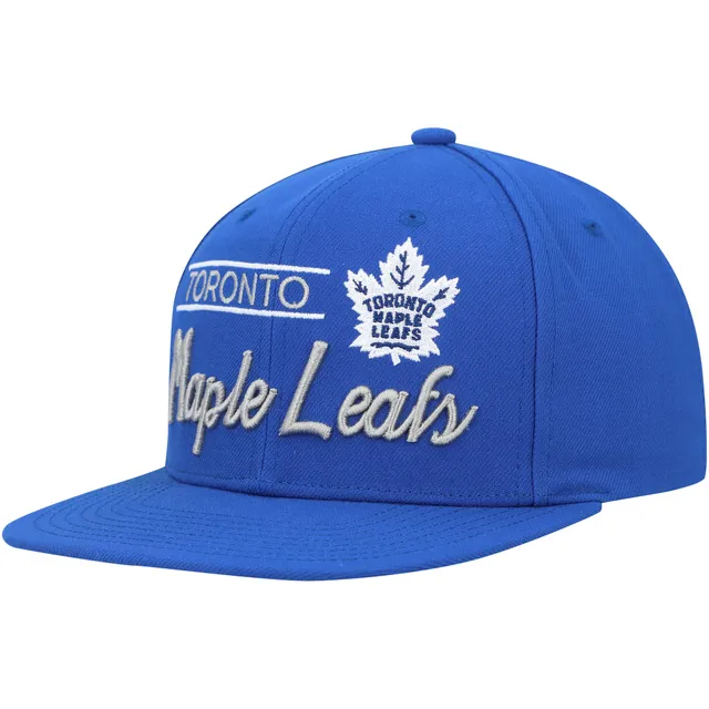 Toronto Maple Leafs Retro Brand Navy Beige Vintage Stitched Snapback Hat  Cap