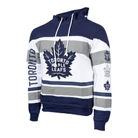 Men's Mitchell & Ness Mitch Marner Navy/White Toronto Maple Leafs Name Number Pullover Hoodie