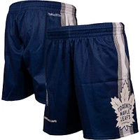 Short en filet de la collection City des Maple Leafs Toronto Mitchell & Ness pour homme, bleu marine