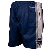 Men's Mitchell & Ness Navy Toronto Maple Leafs City Collection Mesh Shorts