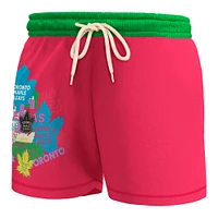 Men's Mitchell & Ness Pink Toronto Maple Leafs  Party Mix Shorts