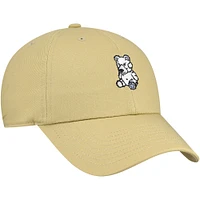 Men's Mitchell & Ness  Tan Toronto Maple Leafs Plush Doll Adjustable Dad Hat