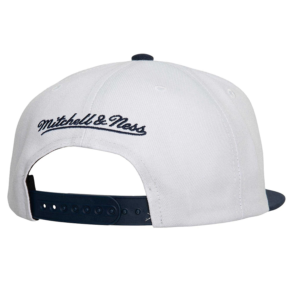 Casquette Snapback Core Team Ground 2.0 des Maple Leafs de Toronto Mitchell & Ness pour homme, blanc