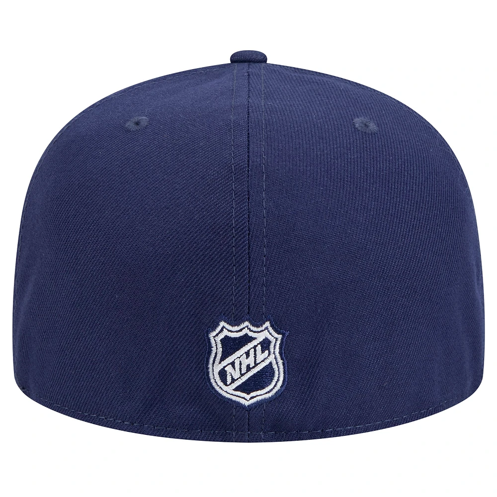 Men's New Era Navy Toronto Maple Leafs Core 59FIFTY Fitted Hat