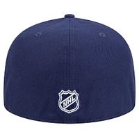 Men's New Era Navy Toronto Maple Leafs Core 59FIFTY Fitted Hat