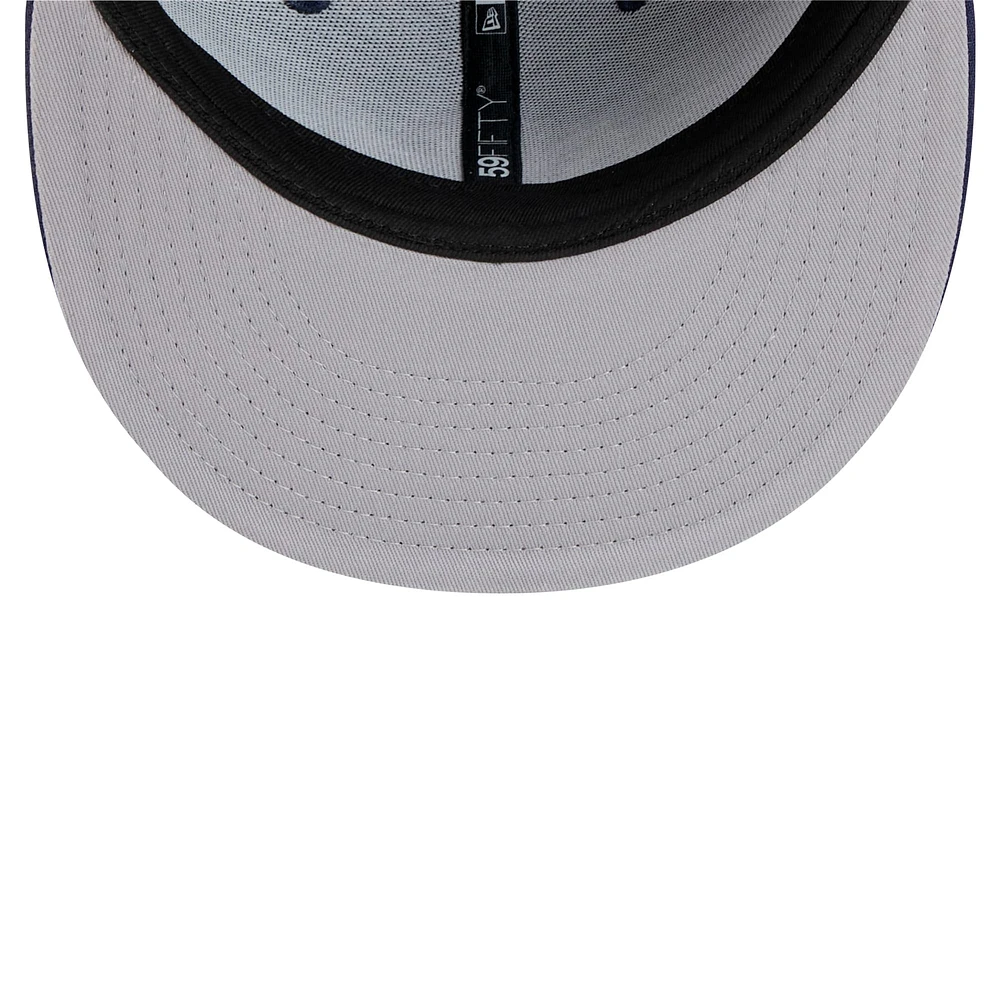 Men's New Era Navy Toronto Maple Leafs Core 59FIFTY Fitted Hat