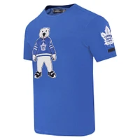 T-shirt mascotte des Maple Leafs de Toronto Pro Standard bleu pour hommes