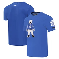 T-shirt mascotte des Maple Leafs de Toronto Pro Standard bleu pour hommes