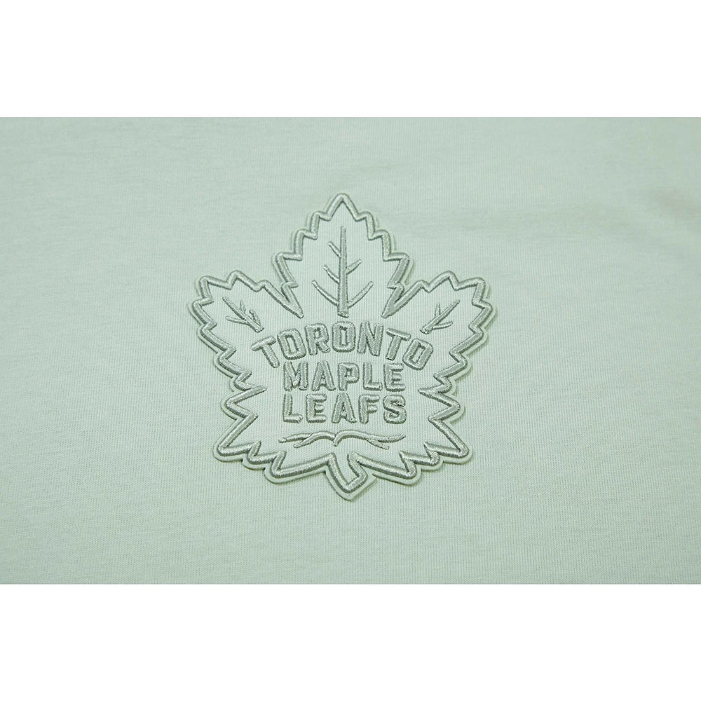 Chandail à capuchon manches courtes neutre Pro Standard des Maple Leafs de Toronto pour homme, vert