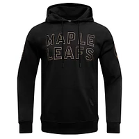 Sweat à capuche noir et or Pro Standard des Maple Leafs de Toronto pour hommes