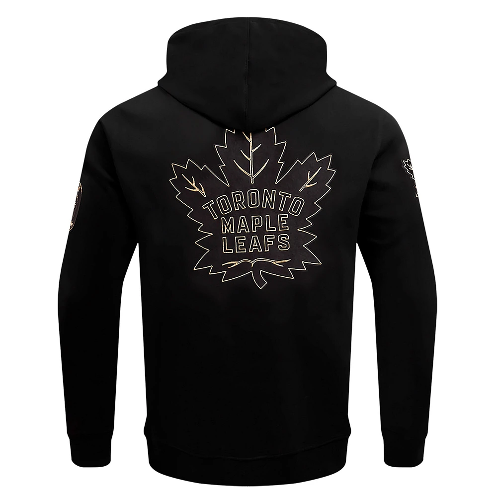 Sweat à capuche noir et or Pro Standard des Maple Leafs de Toronto pour hommes