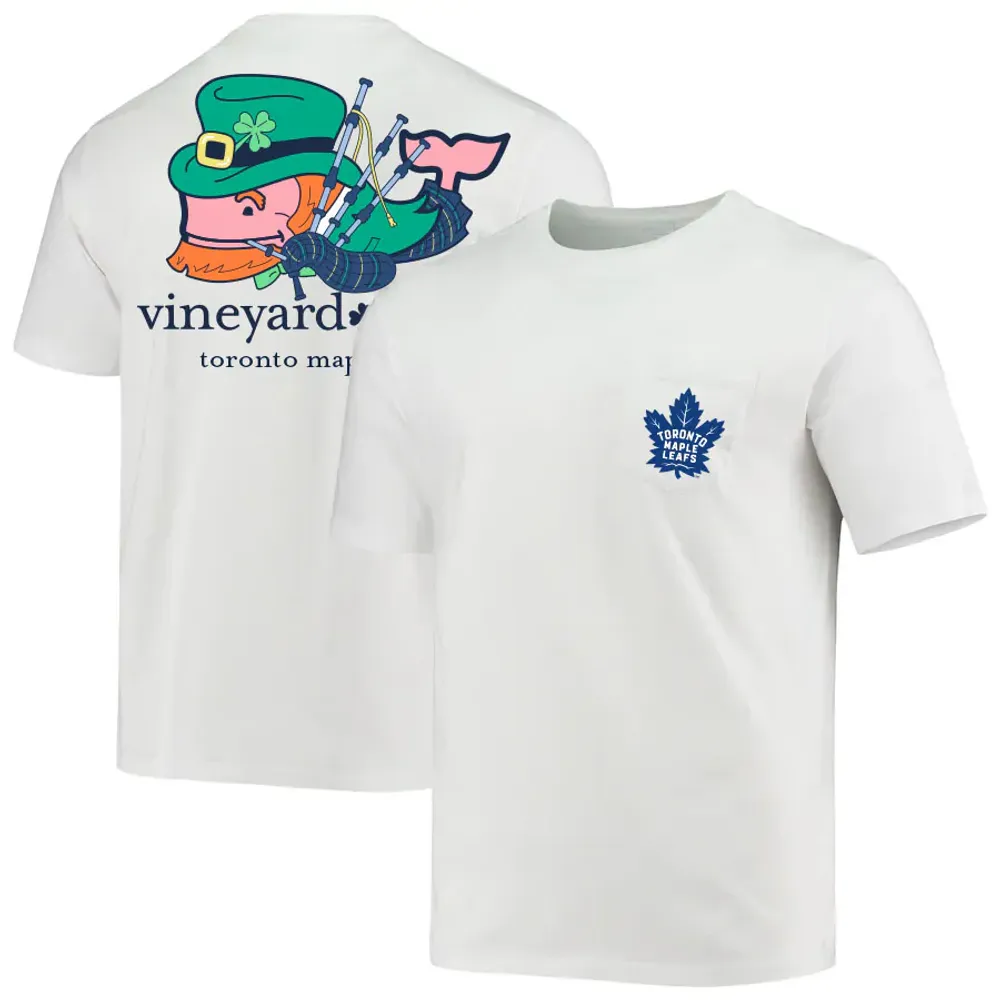 Lids Toronto Maple Leafs Vineyard Vines St. Patrick's Day T-Shirt - White